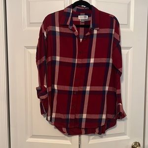 Old Navy plaid flannel